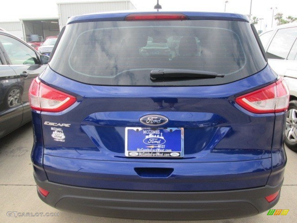 2015 Escape S - Deep Impact Blue Metallic / Charcoal Black photo #14