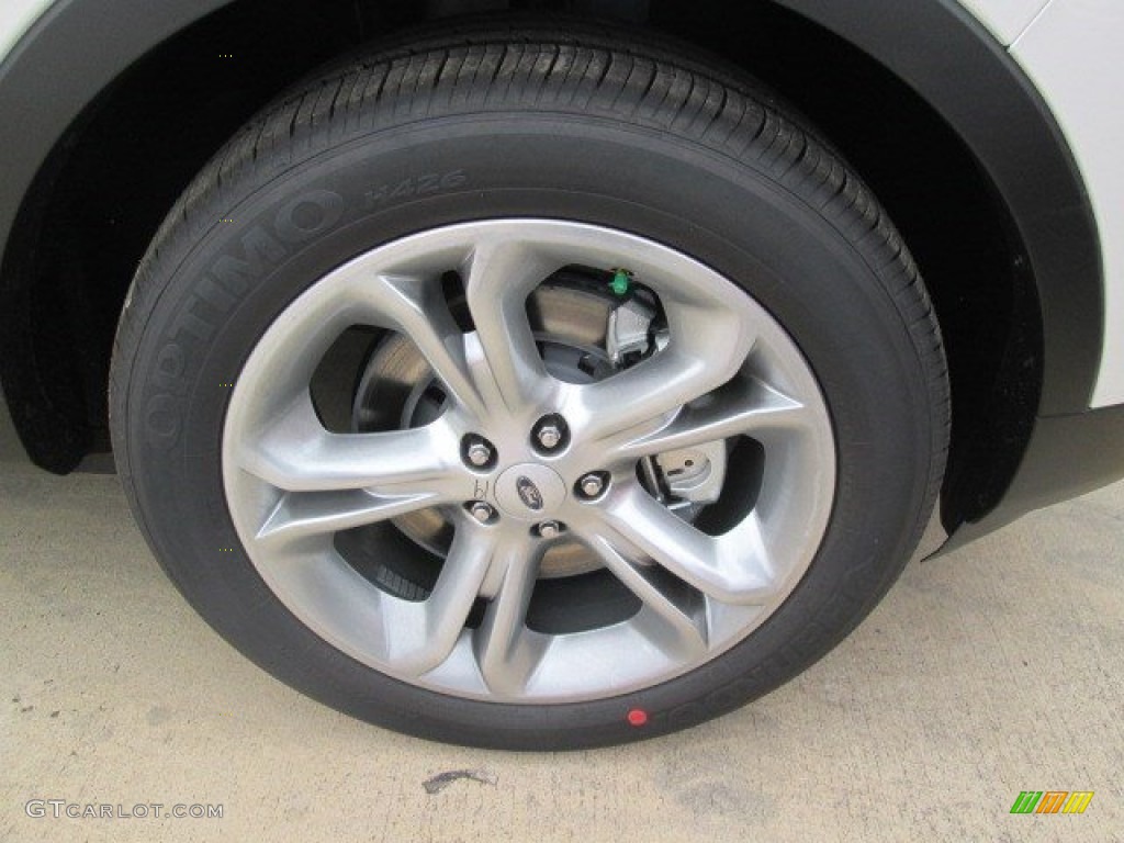 2015 Explorer Limited - White Platinum / Medium Light Stone photo #2