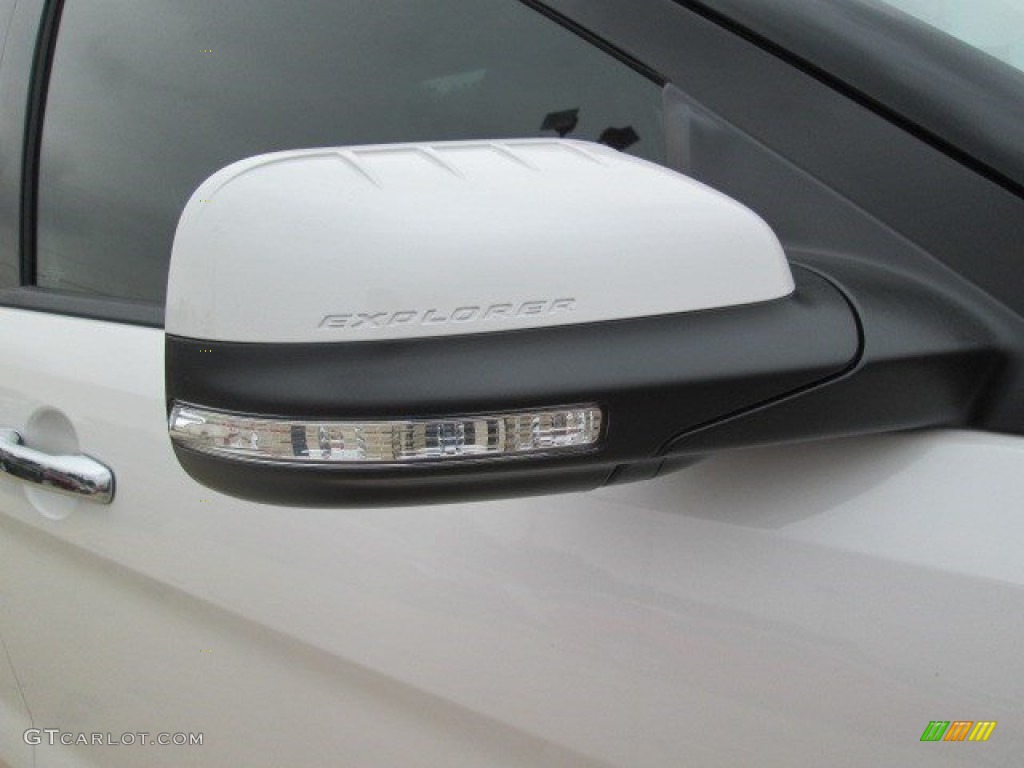 2015 Explorer Limited - White Platinum / Medium Light Stone photo #3