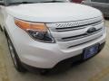 2015 White Platinum Ford Explorer Limited  photo #5