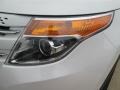 2015 White Platinum Ford Explorer Limited  photo #8