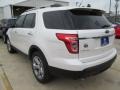 2015 White Platinum Ford Explorer Limited  photo #10