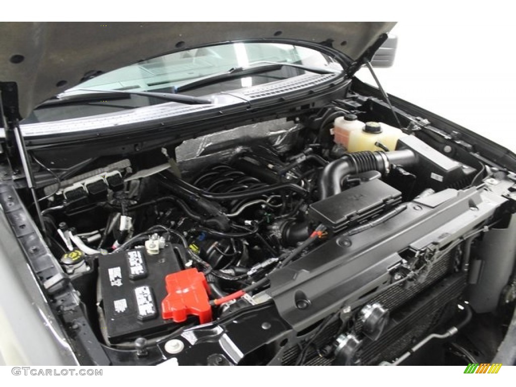 2013 Ford F150 STX SuperCab 4x4 5.0 Liter Flex-Fuel DOHC 32-Valve Ti-VCT V8 Engine Photo #103316668