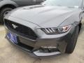 2015 Magnetic Metallic Ford Mustang EcoBoost Coupe  photo #4
