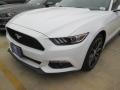 2015 Oxford White Ford Mustang EcoBoost Coupe  photo #5