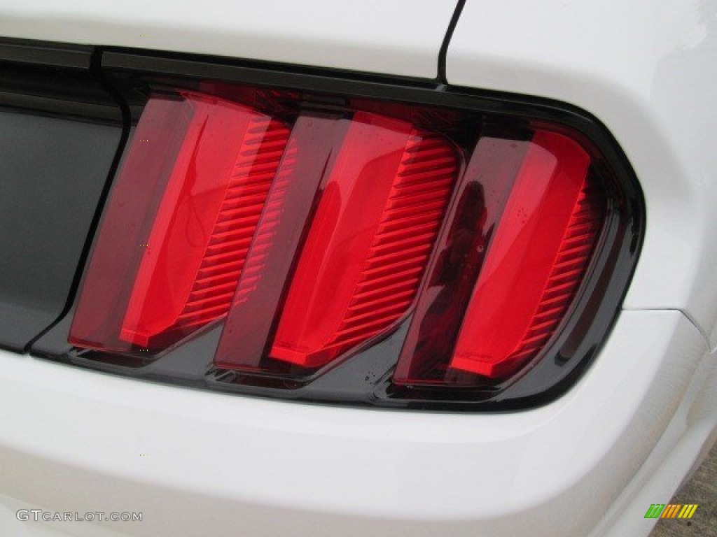 2015 Mustang EcoBoost Coupe - Oxford White / Ebony photo #9