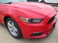 2015 Race Red Ford Mustang V6 Coupe  photo #2