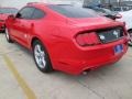 2015 Race Red Ford Mustang V6 Coupe  photo #8