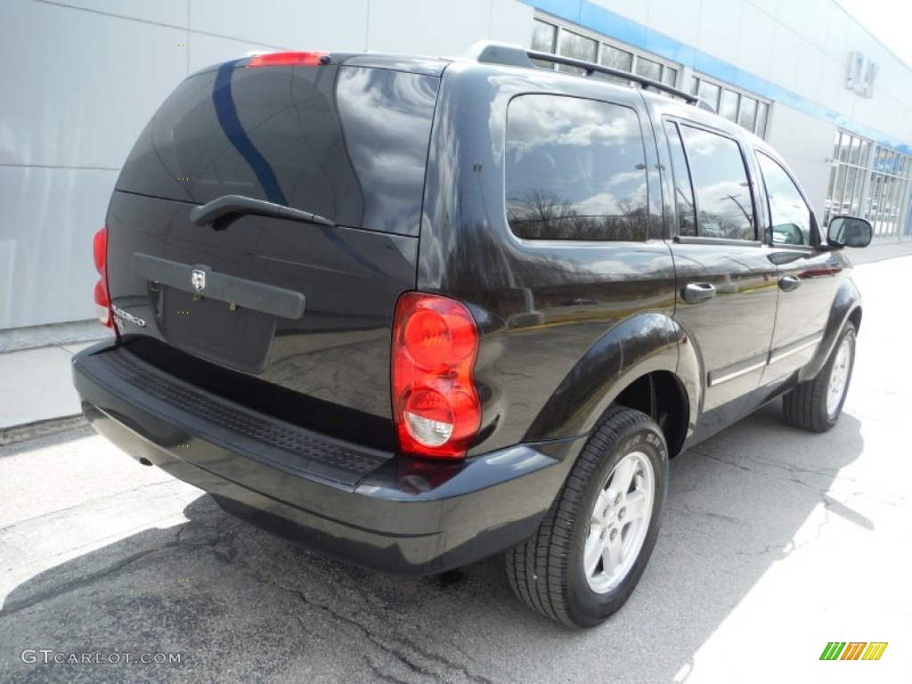2008 Durango SLT 4x4 - Brilliant Black / Dark/Light Slate Gray photo #9