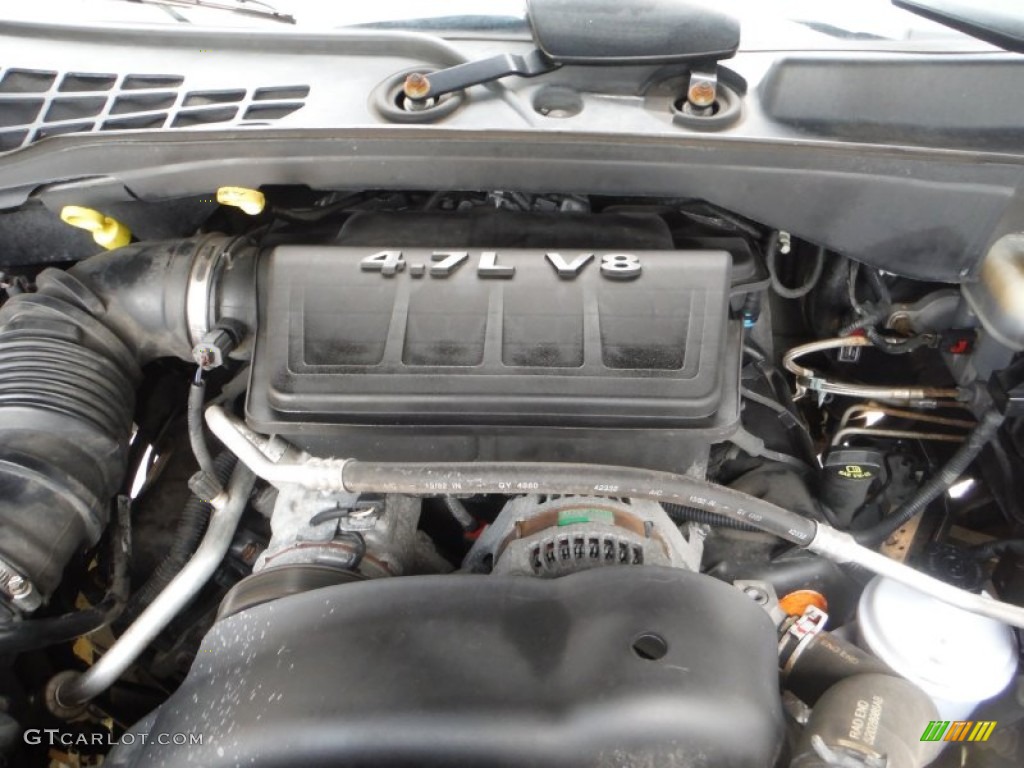 2008 Durango SLT 4x4 - Brilliant Black / Dark/Light Slate Gray photo #11