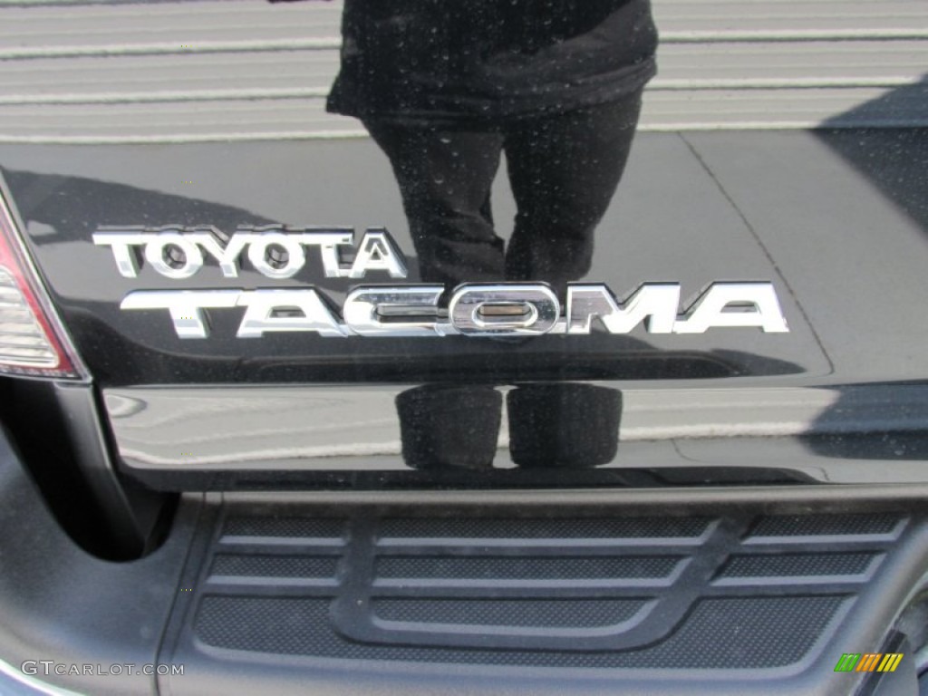 2015 Tacoma V6 PreRunner Double Cab - Black / Graphite photo #15