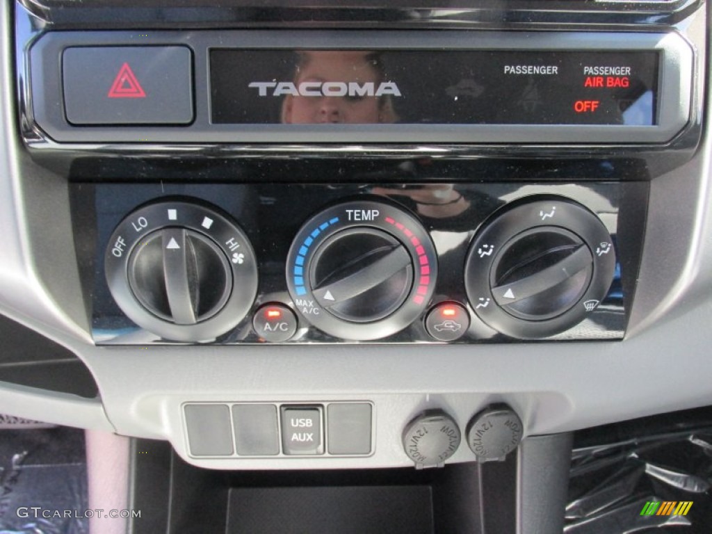 2015 Tacoma V6 PreRunner Double Cab - Magnetic Gray Metallic / Graphite photo #27