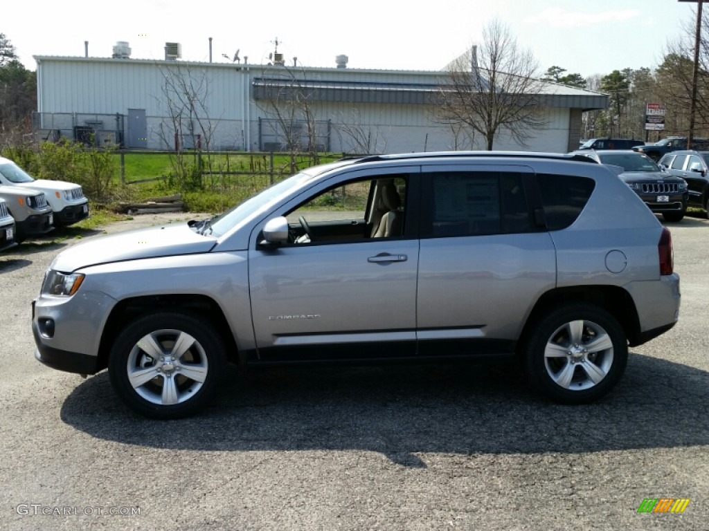 Billet Silver Metallic 2015 Jeep Compass Latitude 4x4 Exterior Photo #103321342