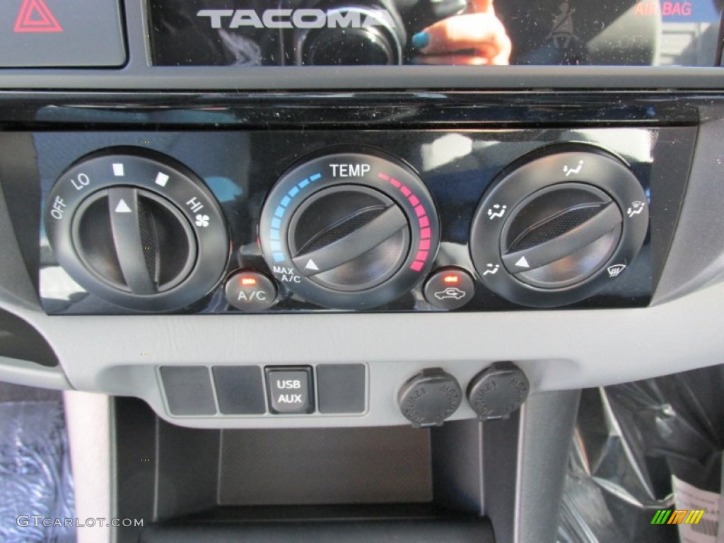 2015 Tacoma V6 PreRunner Double Cab - Magnetic Gray Metallic / Graphite photo #28