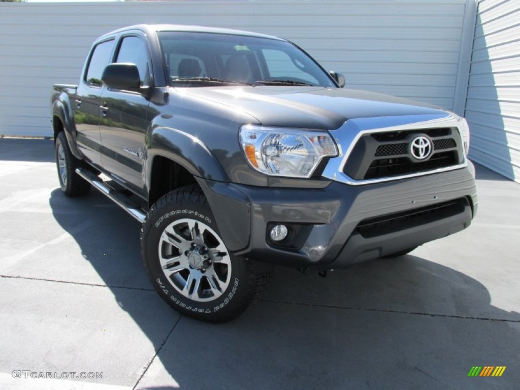 2015 Tacoma V6 PreRunner Double Cab - Magnetic Gray Metallic / Graphite photo #1