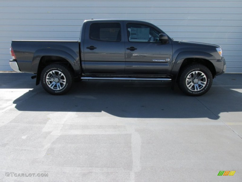 2015 Tacoma V6 PreRunner Double Cab - Magnetic Gray Metallic / Graphite photo #3