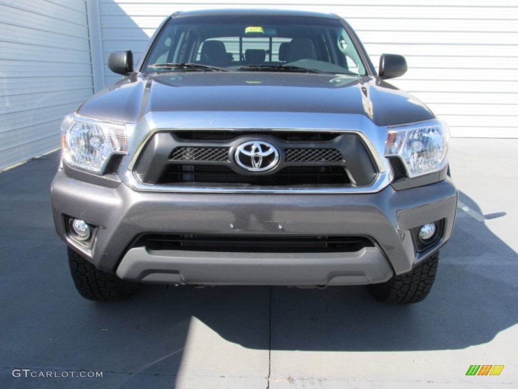 2015 Tacoma V6 PreRunner Double Cab - Magnetic Gray Metallic / Graphite photo #8