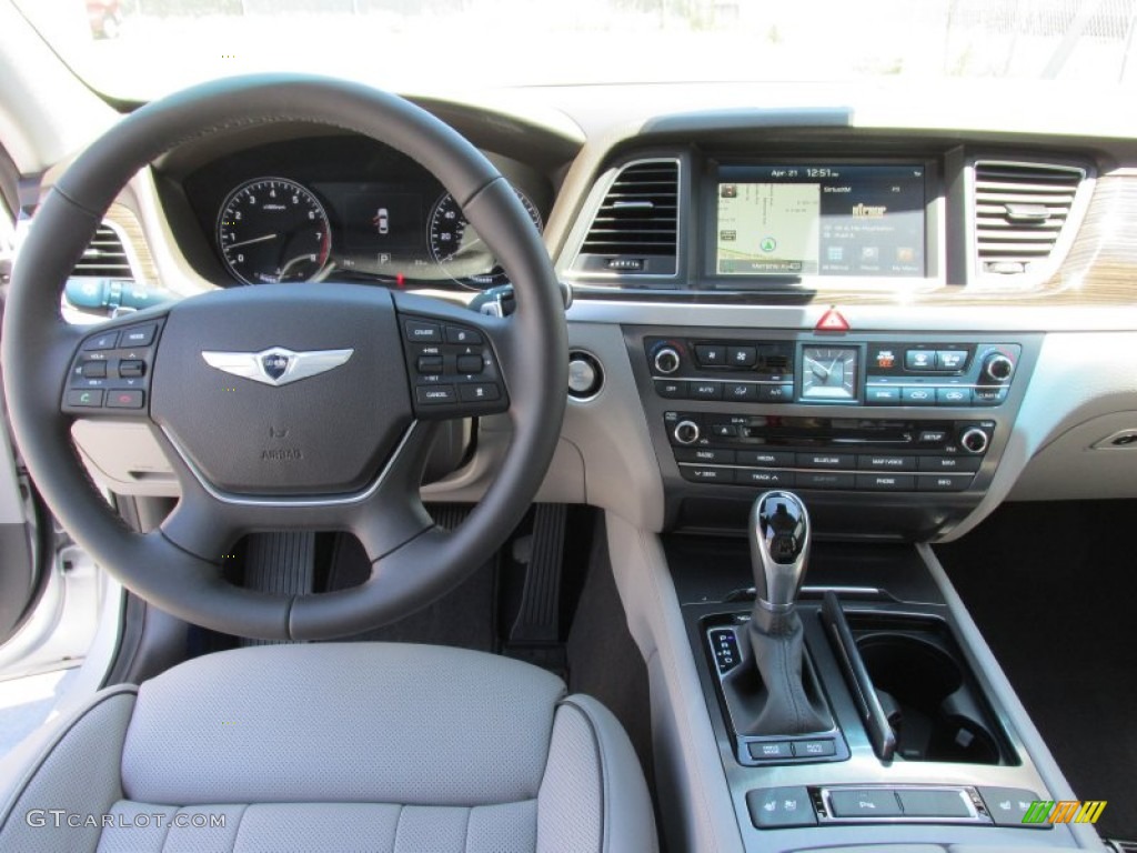 2015 Genesis 3.8 Sedan - Santiago Silver / Gray photo #24