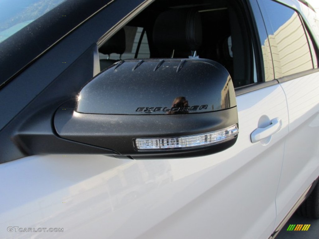 2015 Explorer Sport 4WD - White Platinum / Sport Charcoal Black photo #12