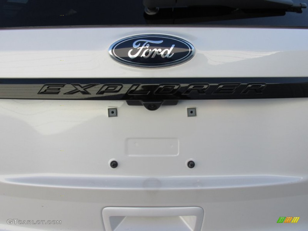 2015 Explorer Sport 4WD - White Platinum / Sport Charcoal Black photo #14