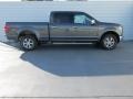 2015 Magnetic Metallic Ford F150 Lariat SuperCrew 4x4  photo #3