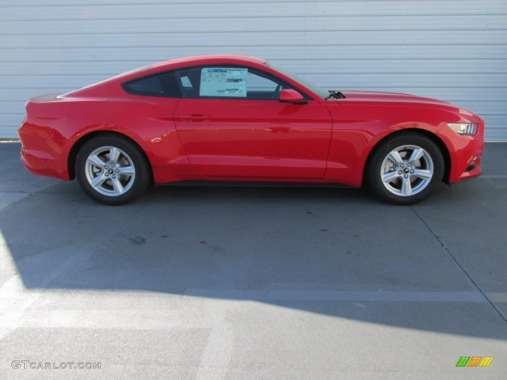 2015 Mustang EcoBoost Coupe - Race Red / Ebony photo #3