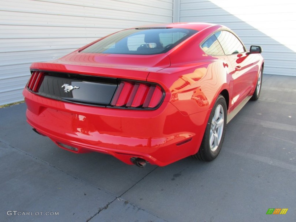 2015 Mustang EcoBoost Coupe - Race Red / Ebony photo #4