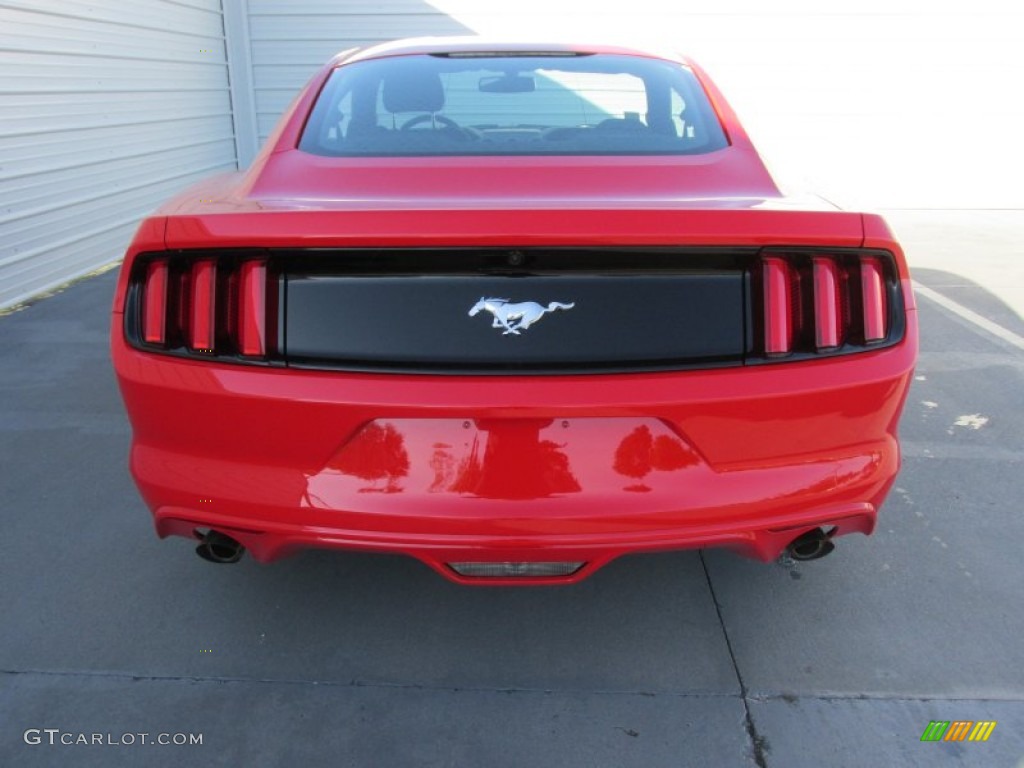 2015 Mustang EcoBoost Coupe - Race Red / Ebony photo #5