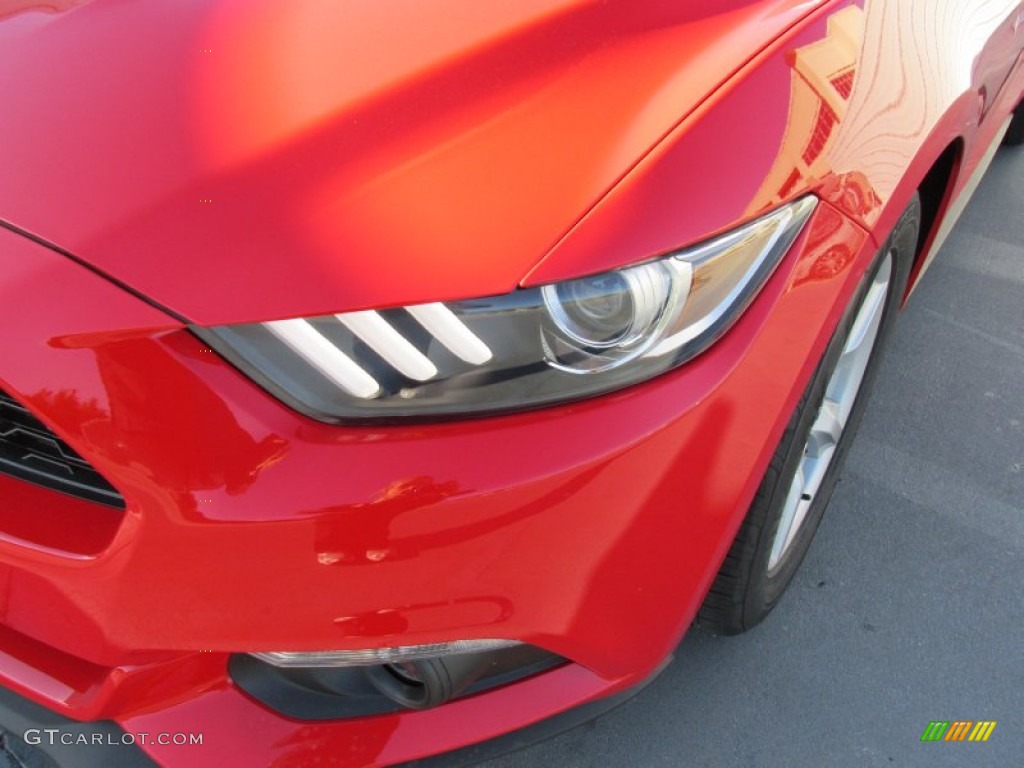 2015 Mustang EcoBoost Coupe - Race Red / Ebony photo #9