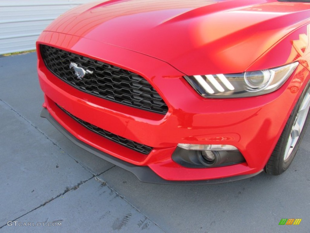2015 Mustang EcoBoost Coupe - Race Red / Ebony photo #10