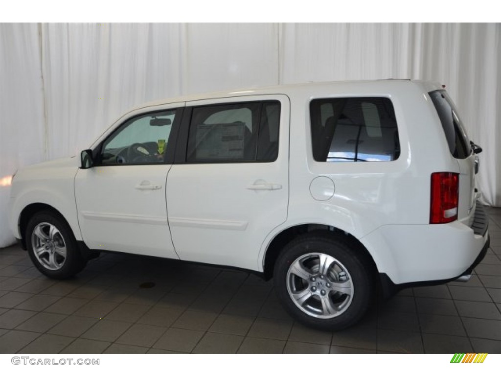 2015 Pilot EX-L - Taffeta White / Gray photo #7