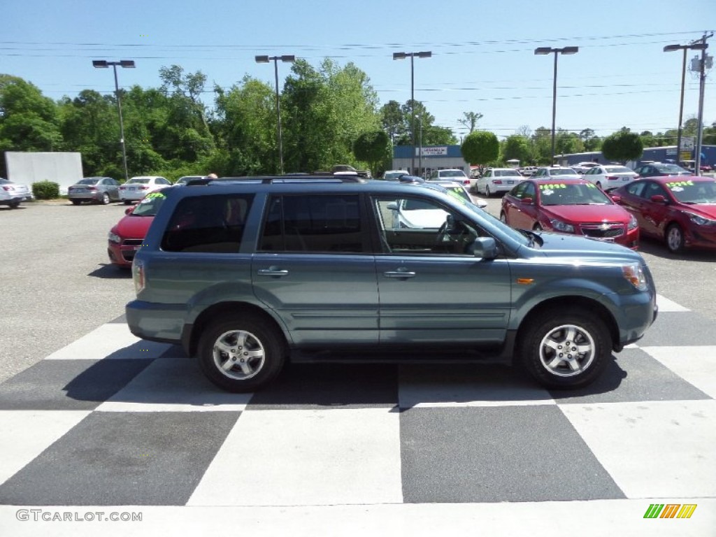 Steel Blue Metallic 2007 Honda Pilot EX-L Exterior Photo #103324360