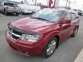 2009 Inferno Red Crystal Pearl Dodge Journey R/T AWD  photo #8