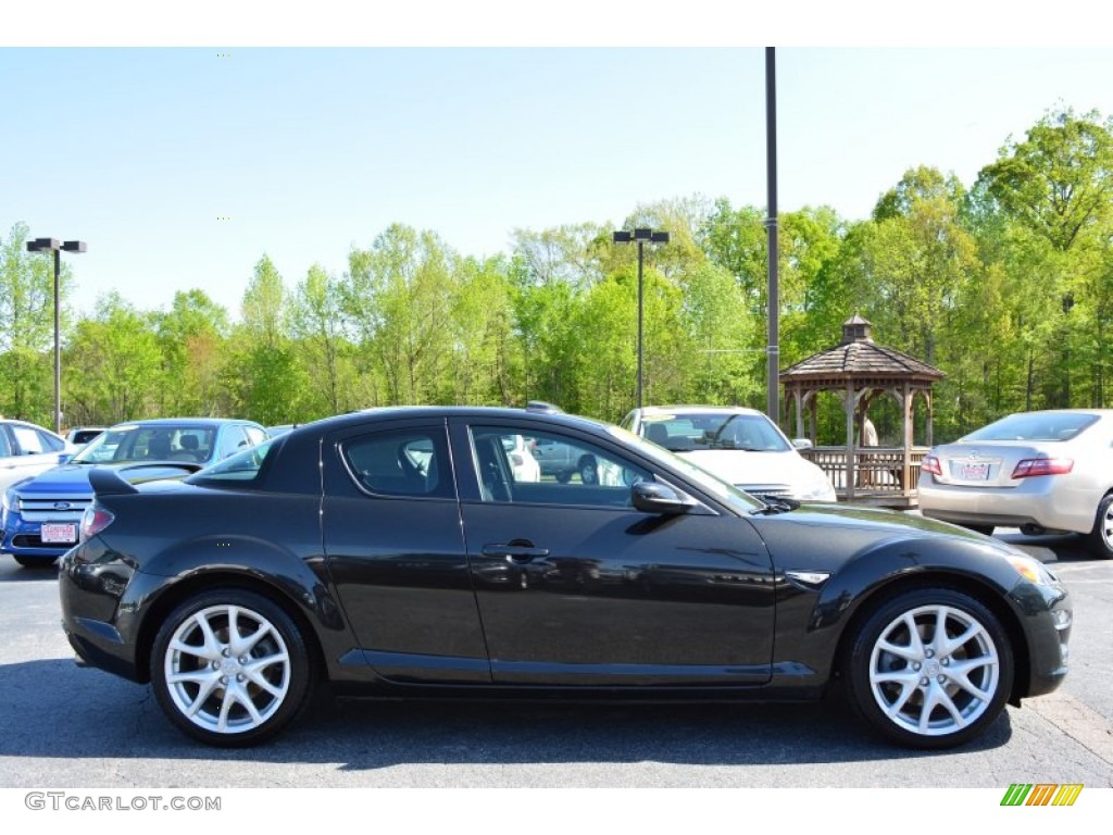 Sparkling Black Mica 2009 Mazda RX-8 Grand Touring Exterior Photo #103325518