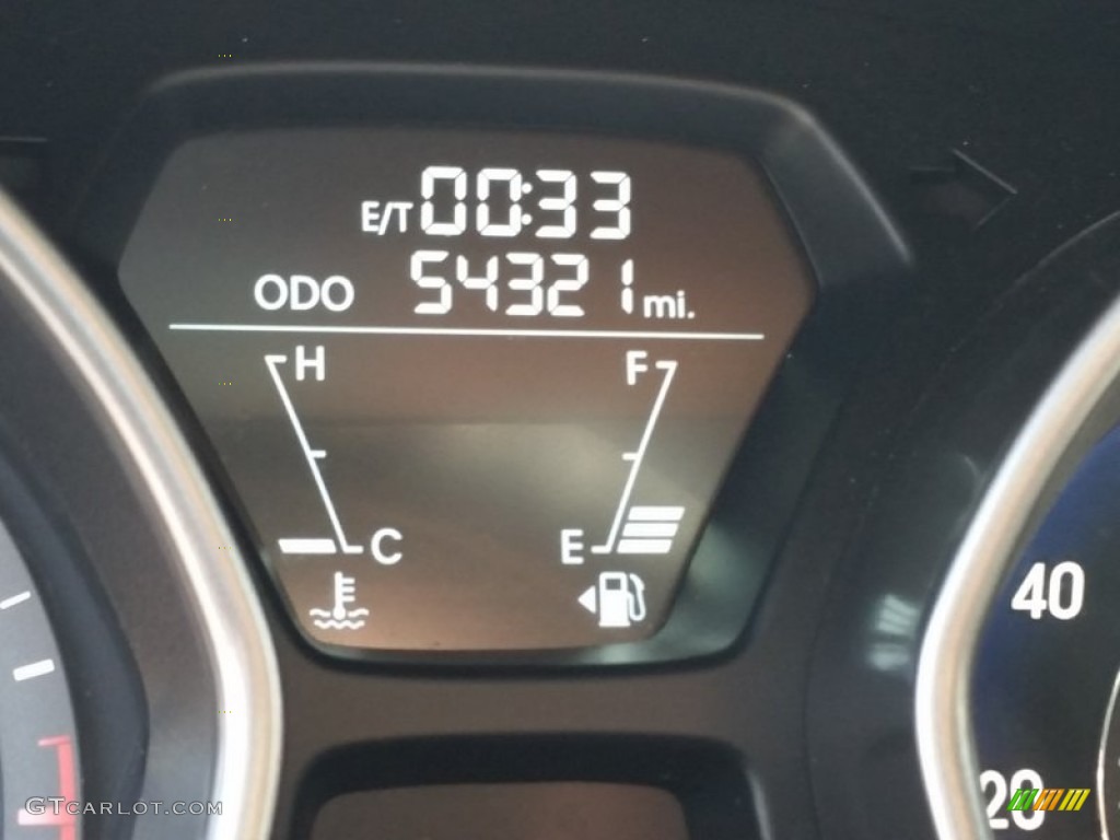 2012 Elantra GLS - Harbor Gray Metallic / Gray photo #18
