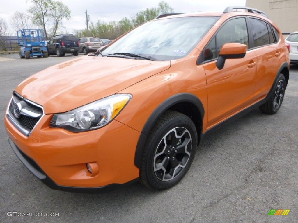 Tangerine Orange Pearl 2015 Subaru XV Crosstrek 2.0i Premium Exterior Photo #103326725