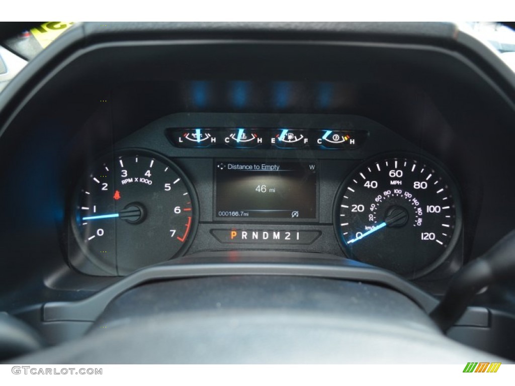 2015 Ford F150 XL SuperCrew Gauges Photo #103327344