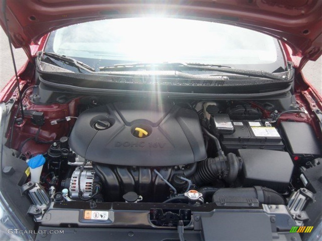 2016 Elantra SE - Red / Gray photo #4