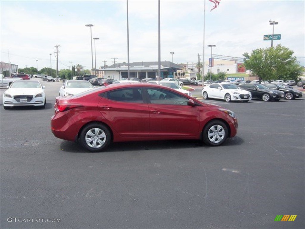 2016 Elantra SE - Red / Gray photo #9