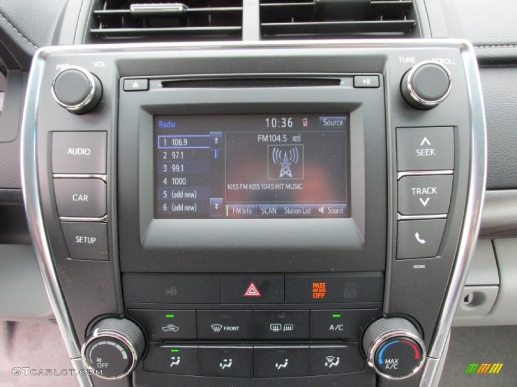 2015 Camry LE - Predawn Gray Mica / Ash photo #25