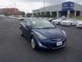 2016 Blue Hyundai Elantra SE  photo #1