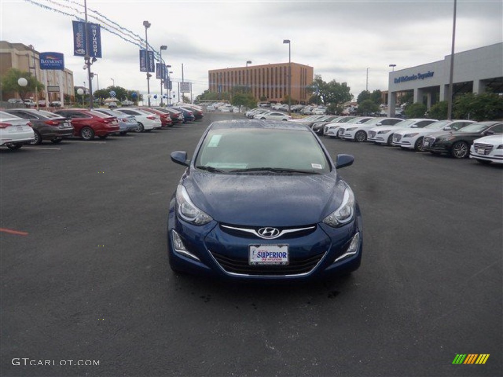 2016 Elantra SE - Blue / Beige photo #2