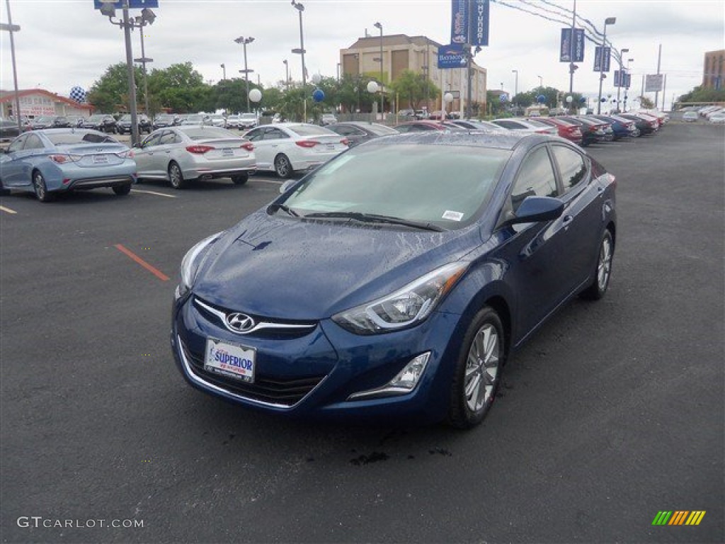 2016 Elantra SE - Blue / Beige photo #3