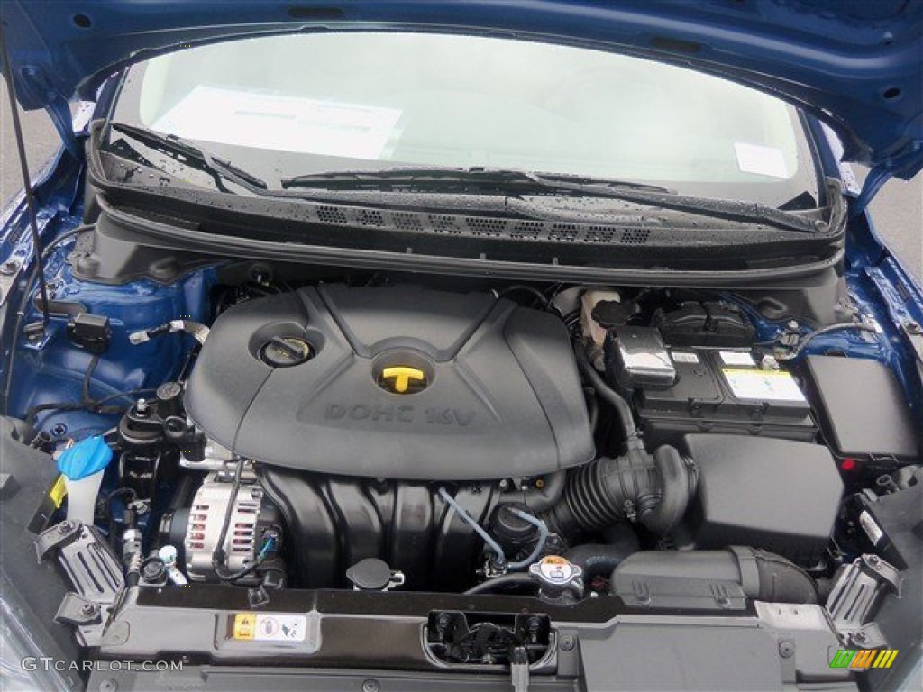2016 Elantra SE - Blue / Beige photo #4