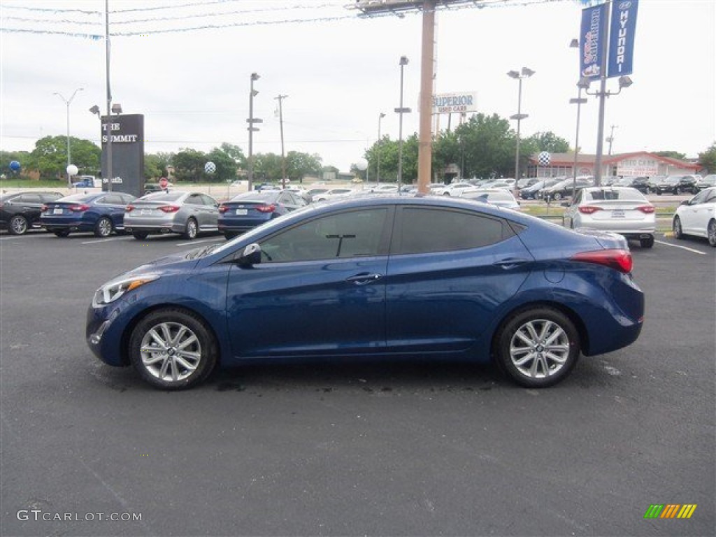 2016 Elantra SE - Blue / Beige photo #5