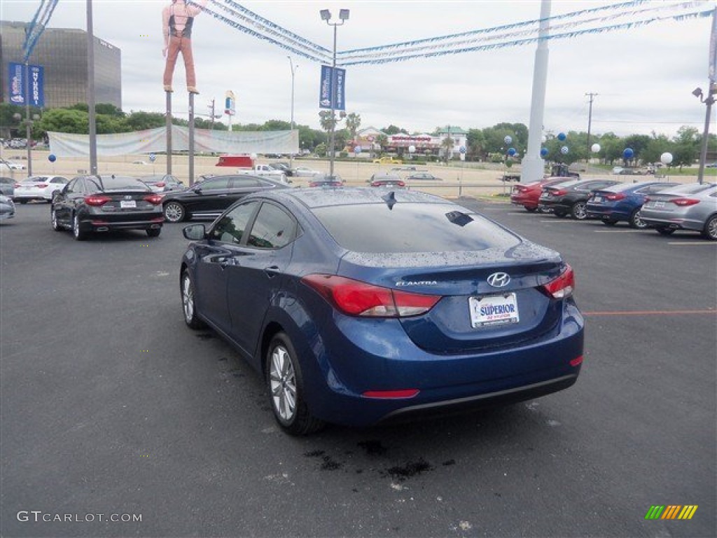 2016 Elantra SE - Blue / Beige photo #6