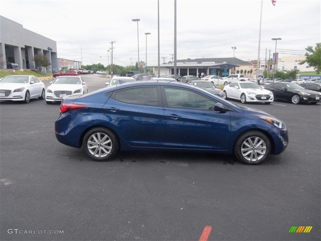 2016 Elantra SE - Blue / Beige photo #9