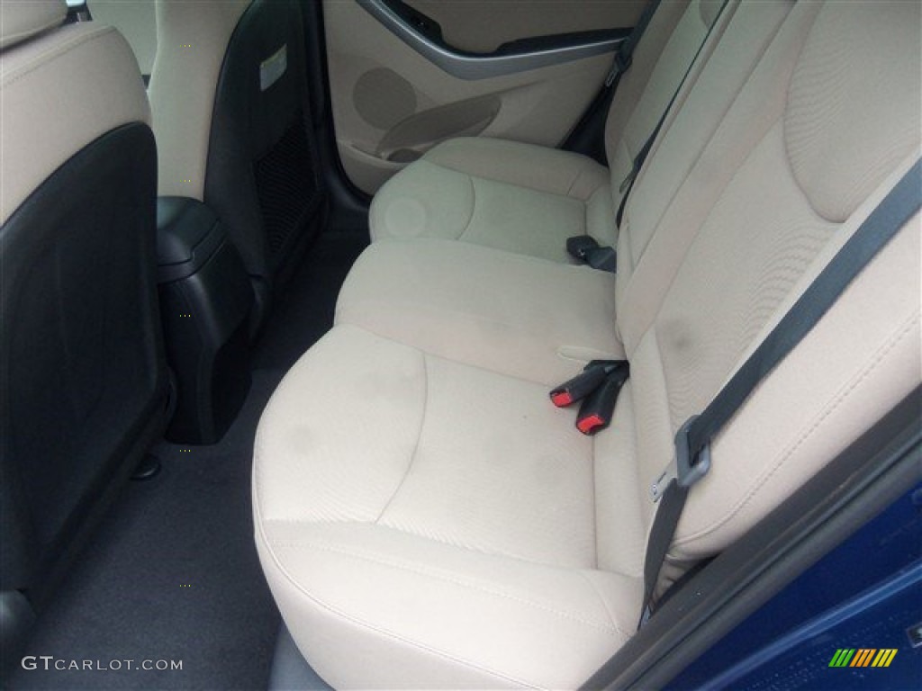 2016 Elantra SE - Blue / Beige photo #12