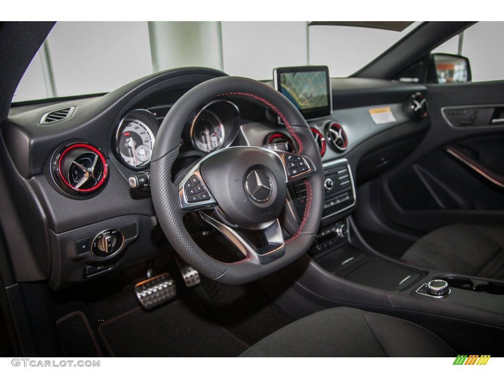 2015 Mercedes-Benz CLA 250 Black Dashboard Photo #103330277