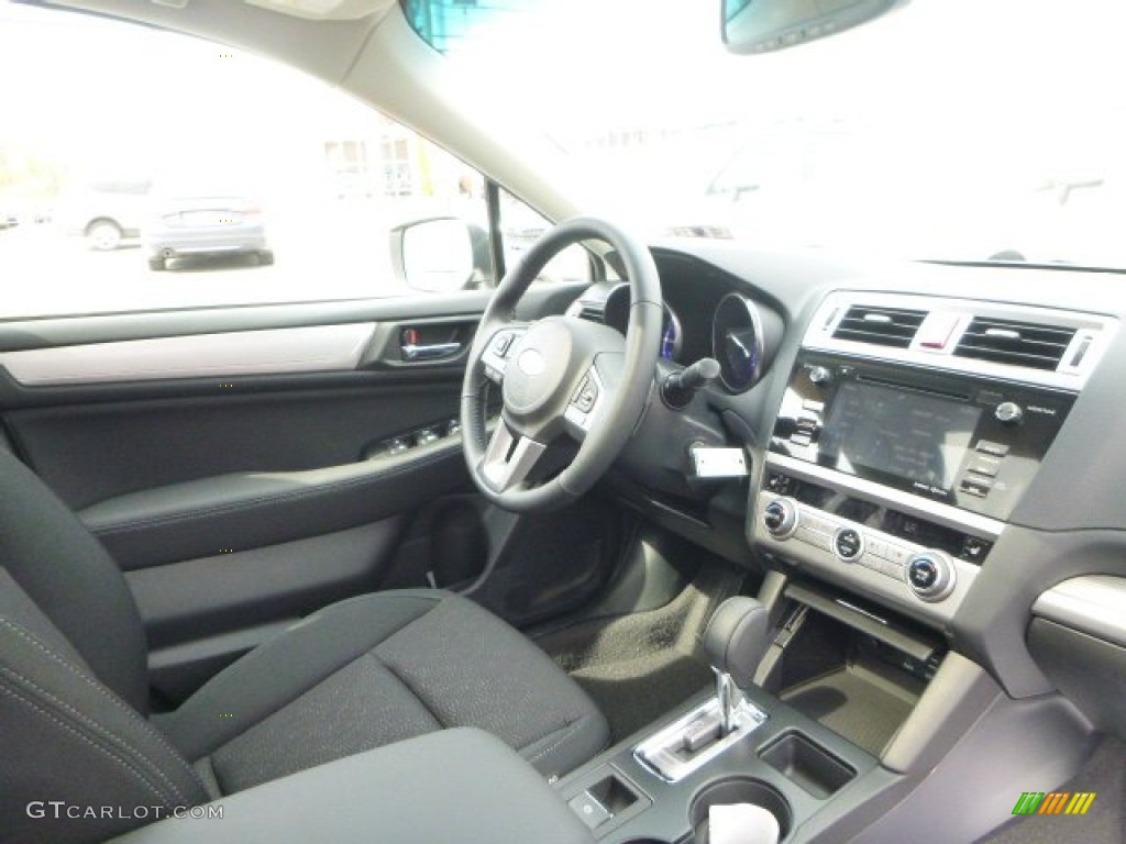 Slate Black Interior 2015 Subaru Legacy 2.5i Premium Photo #103330343
